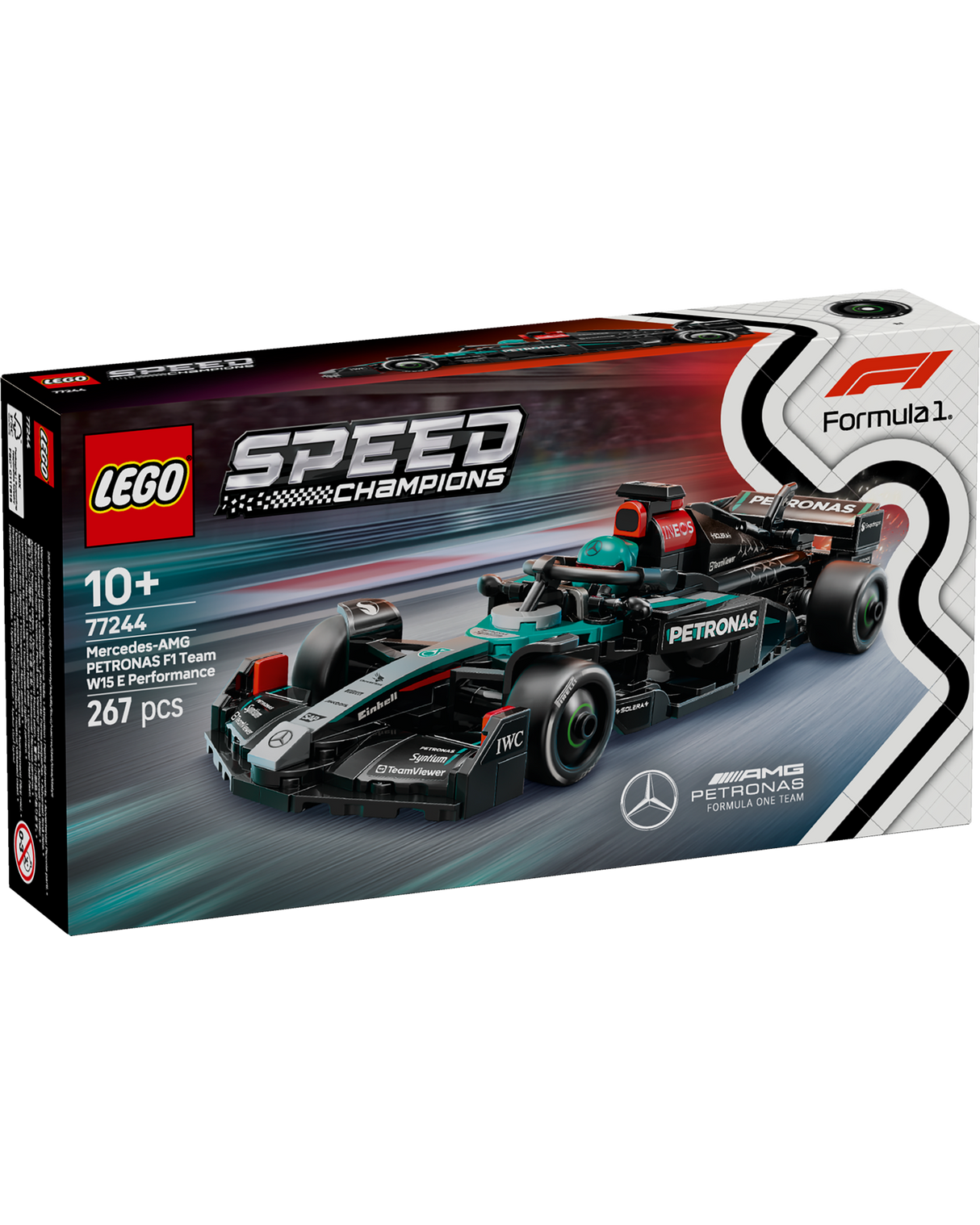 LEGO 77244 Mercedes-AMG F1® W15-racerbil - LEGO Speed Champions Formula 1