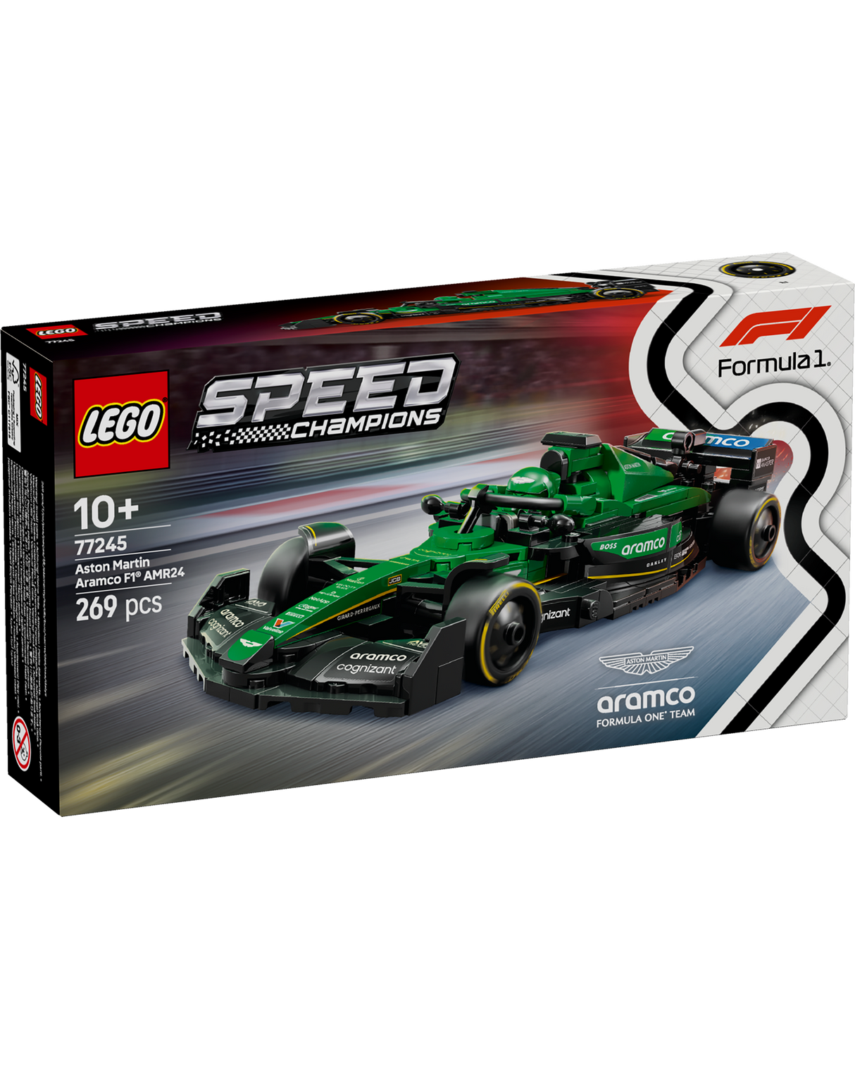 LEGO 77245 Aston Martin Aramco F1® AMR24-racerbil - LEGO Speed Champion Formula 1