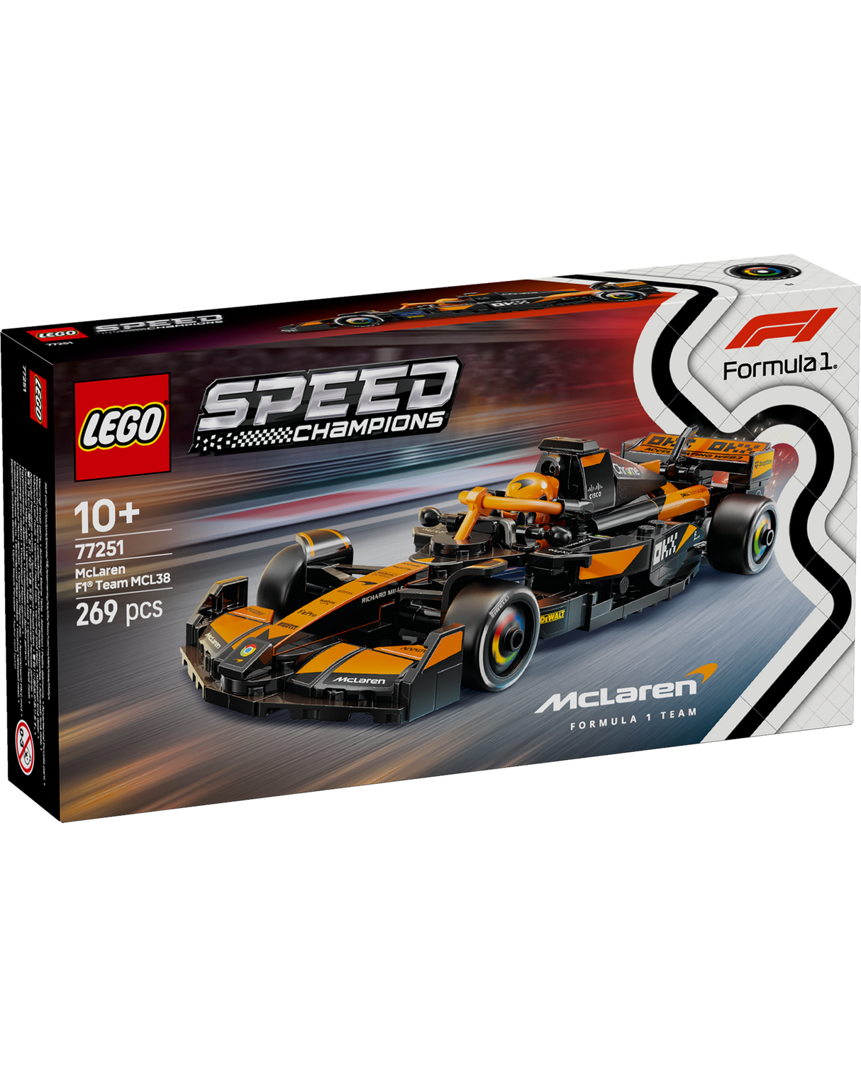 LEGO 77251 McLaren F1® Team MCL38 Race Car - LEGO Speed ​​Champions Formula 1