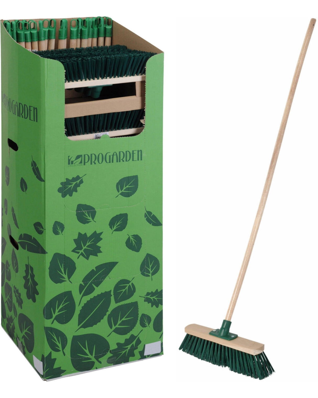 Kost med skaft 120cm - Hård