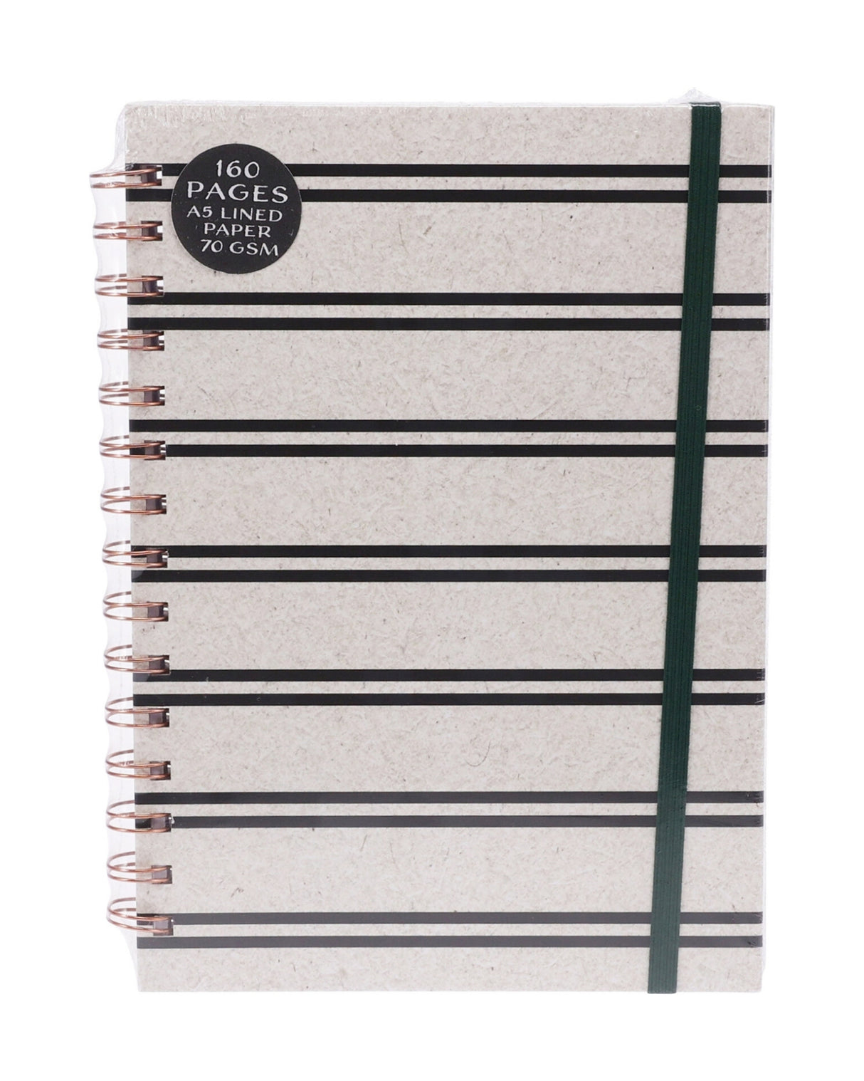 Notesbog A5 med blødt omslag