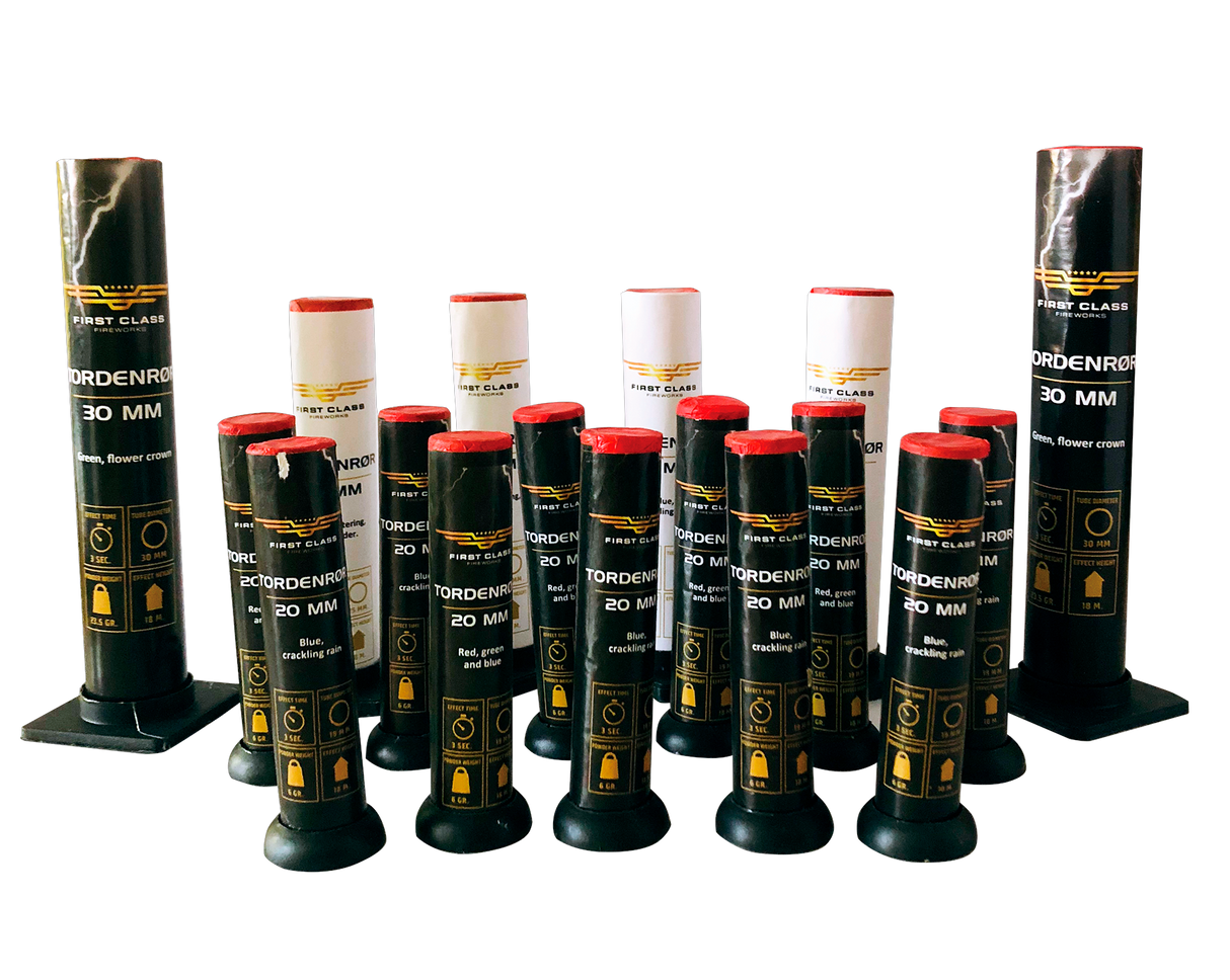 (56) Luftbombesortiment single shot 20/25/30mm