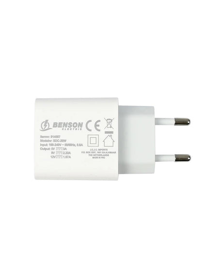 Benson Electric USB-C Oplader 20W