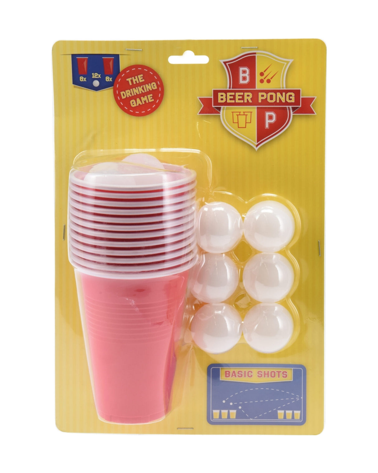 Beer pong game 24 pieces