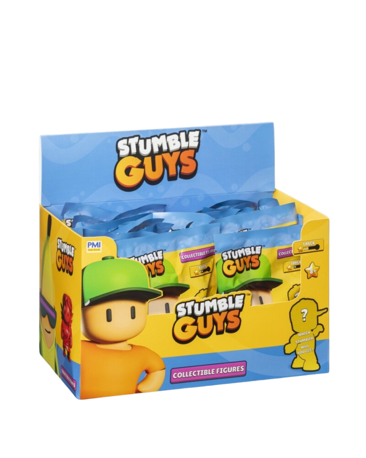 Stumble Guys S2 Figur Blind Foliepose 5,5 cm