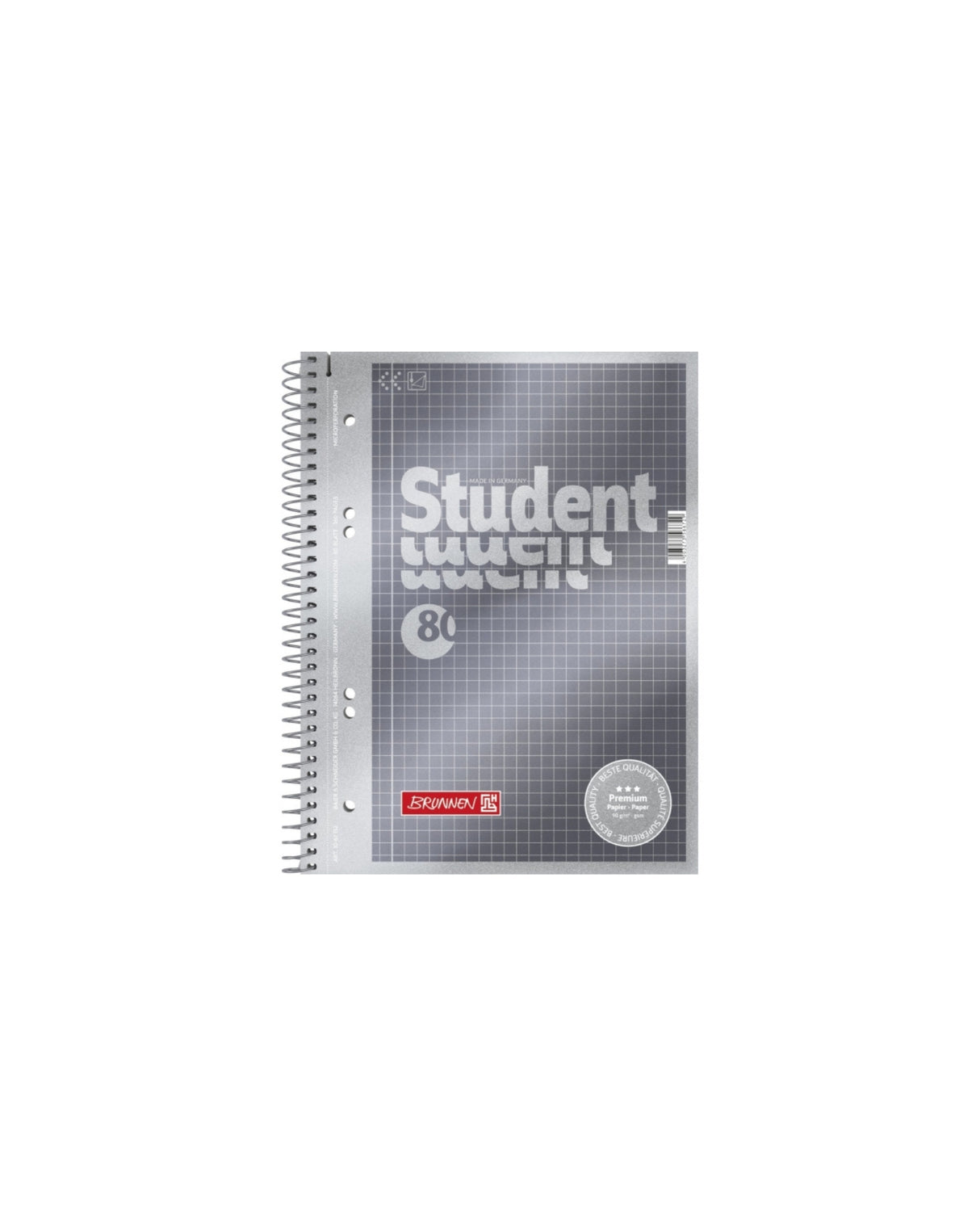Student Block A5 with squares