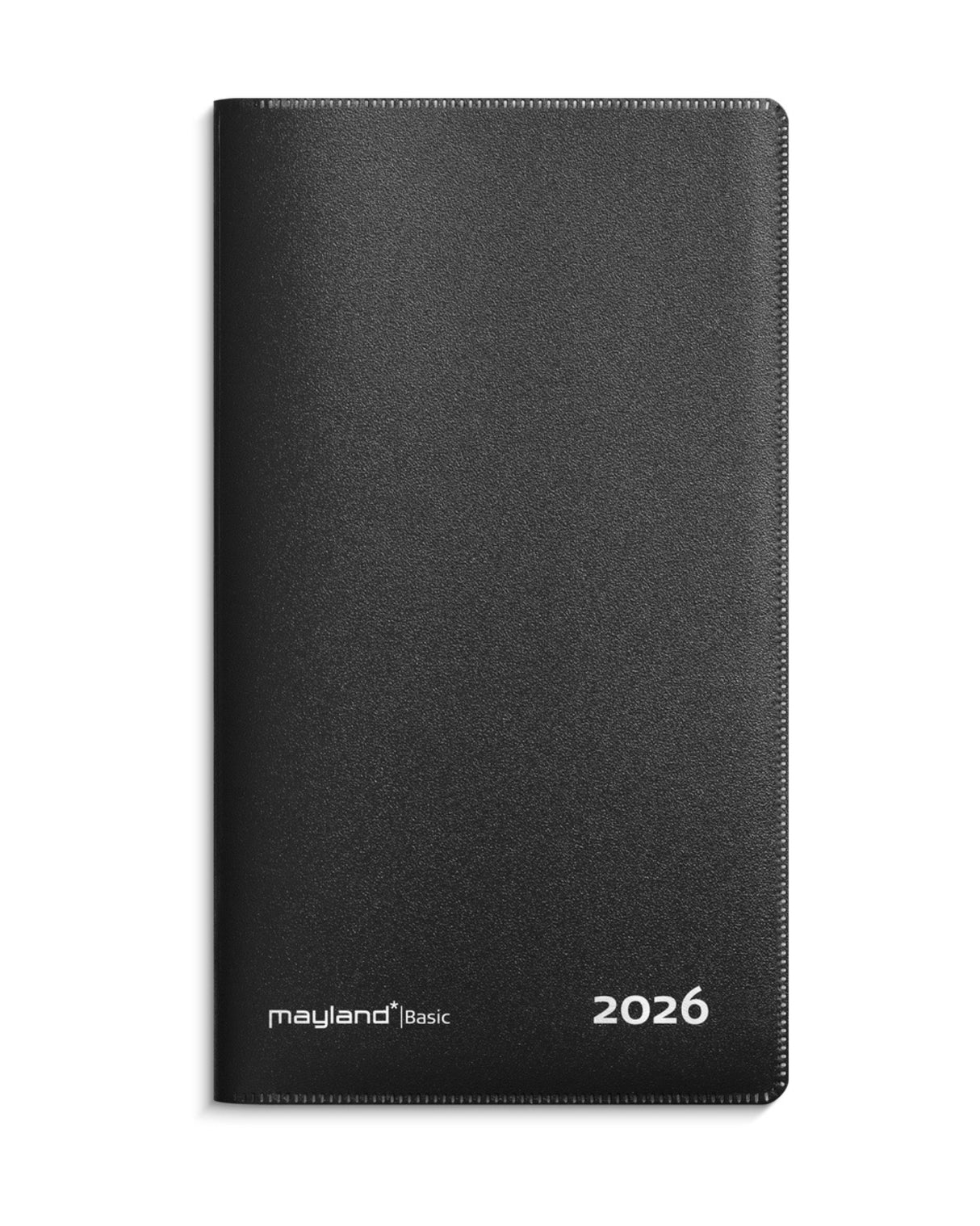 Månedskalender 2026 sort - Fra Mayland