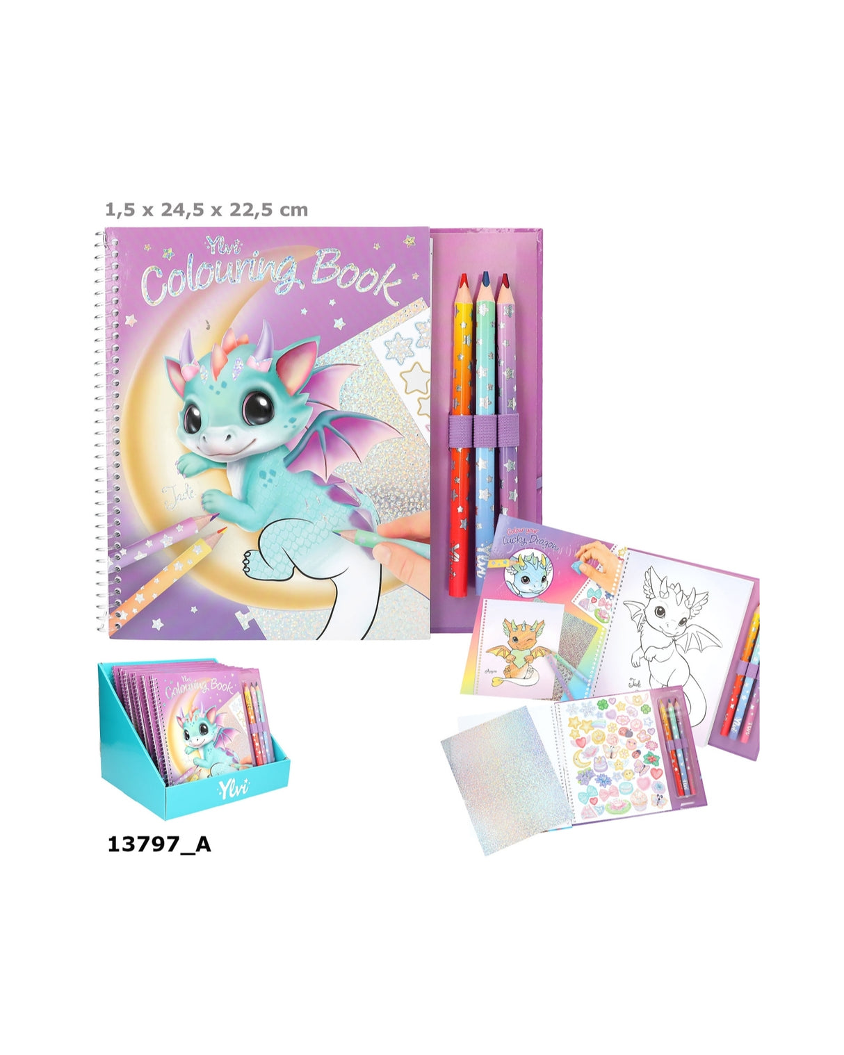 TOPModel Coloring Book Cats KITTY