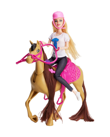 Dukke med hest