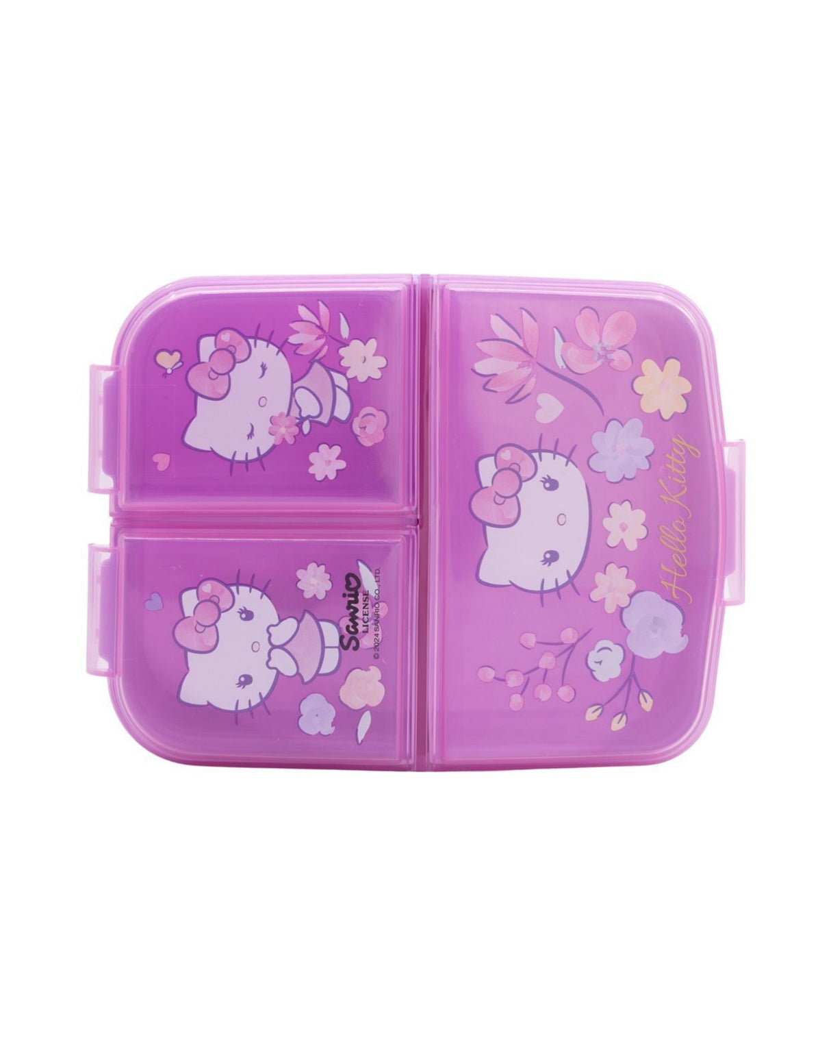 Hello Kitty lunch box with compartments