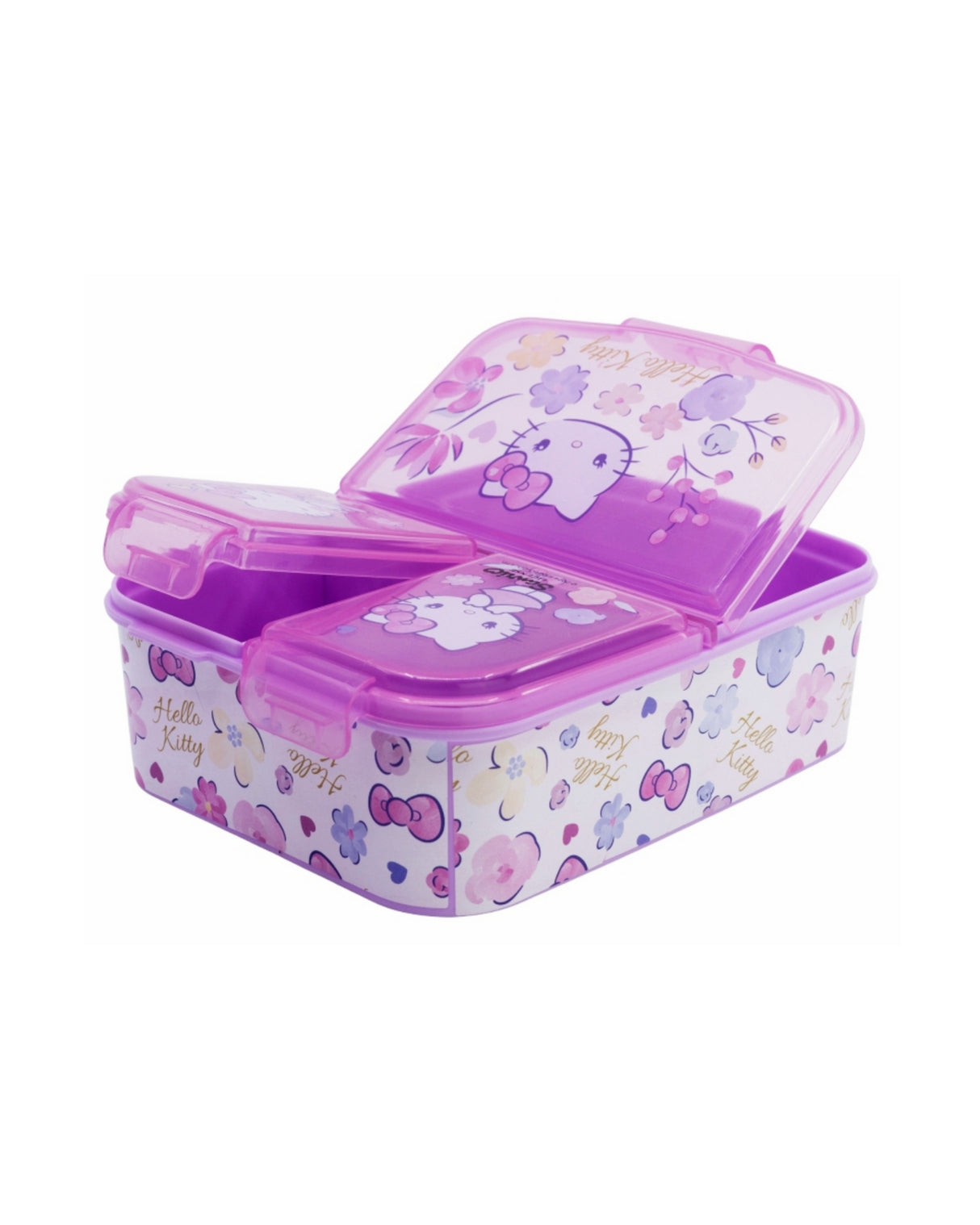 Hello Kitty lunch box with compartments