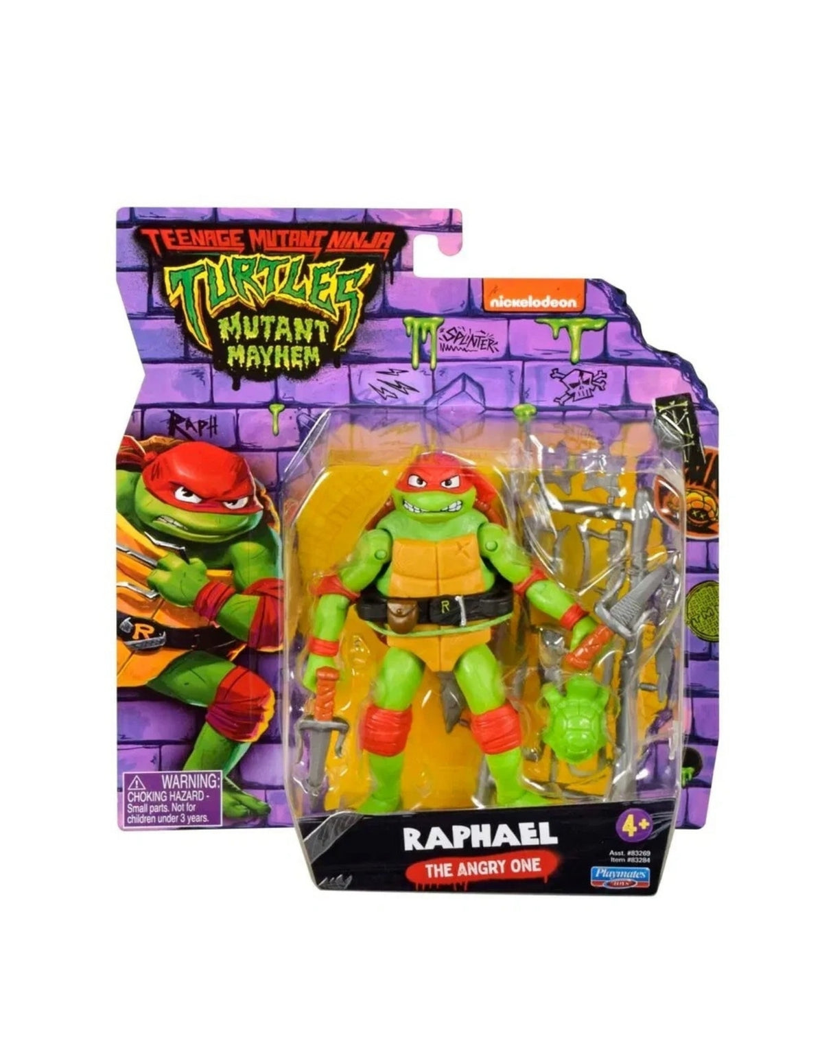 Turtles Mutant Mayhem Basic Figures Raphael