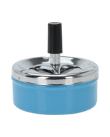 Tryk askebæger i metal 1 stk