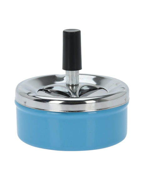 Tryk askebæger i metal 1 stk