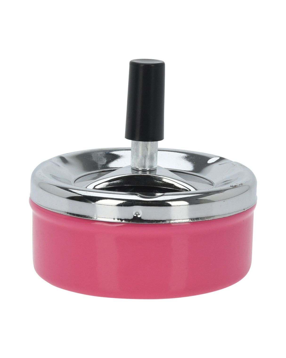 Tryk askebæger i metal 1 stk