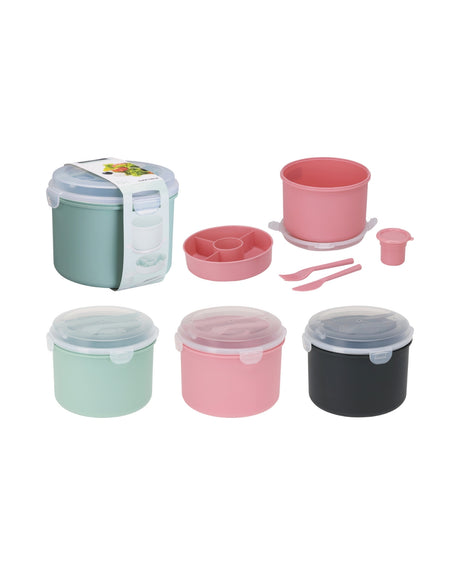 Madkasse med dressing kop