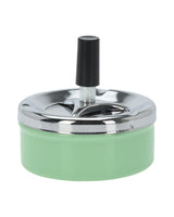 Tryk askebæger i metal 1 stk