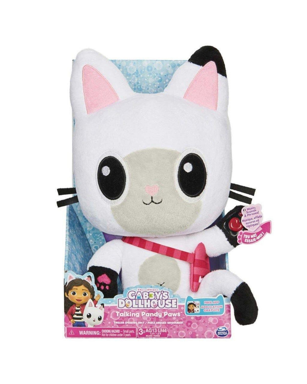 Gabby's Dollhouse Talking Pandy Paws 33 cm