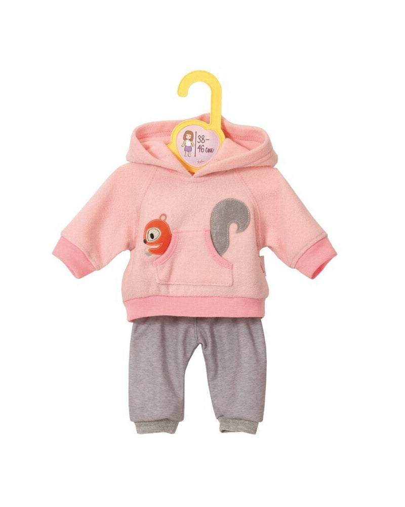 Dolly Moda Jogging set Pink 39-46 cm