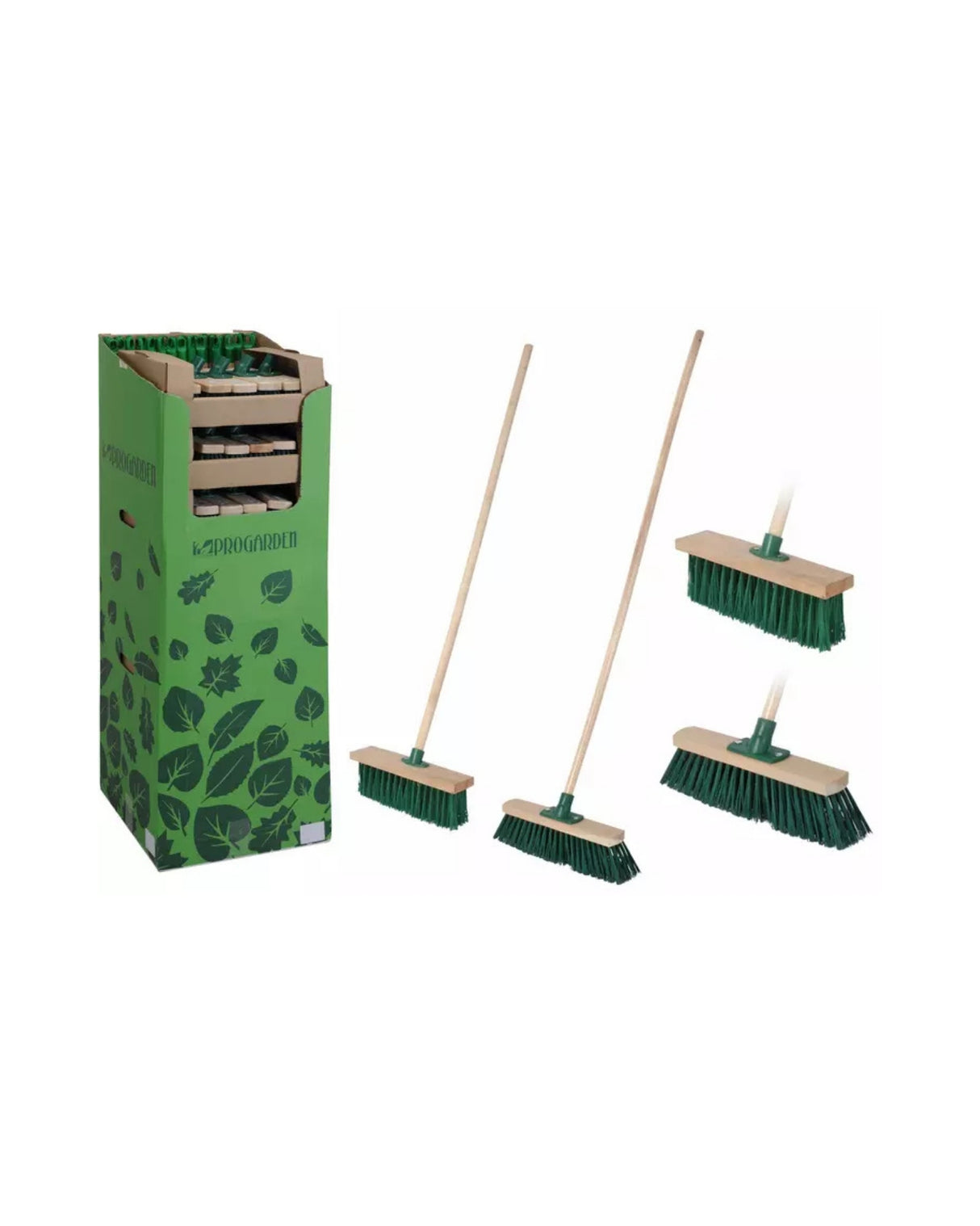 Broom with handle
