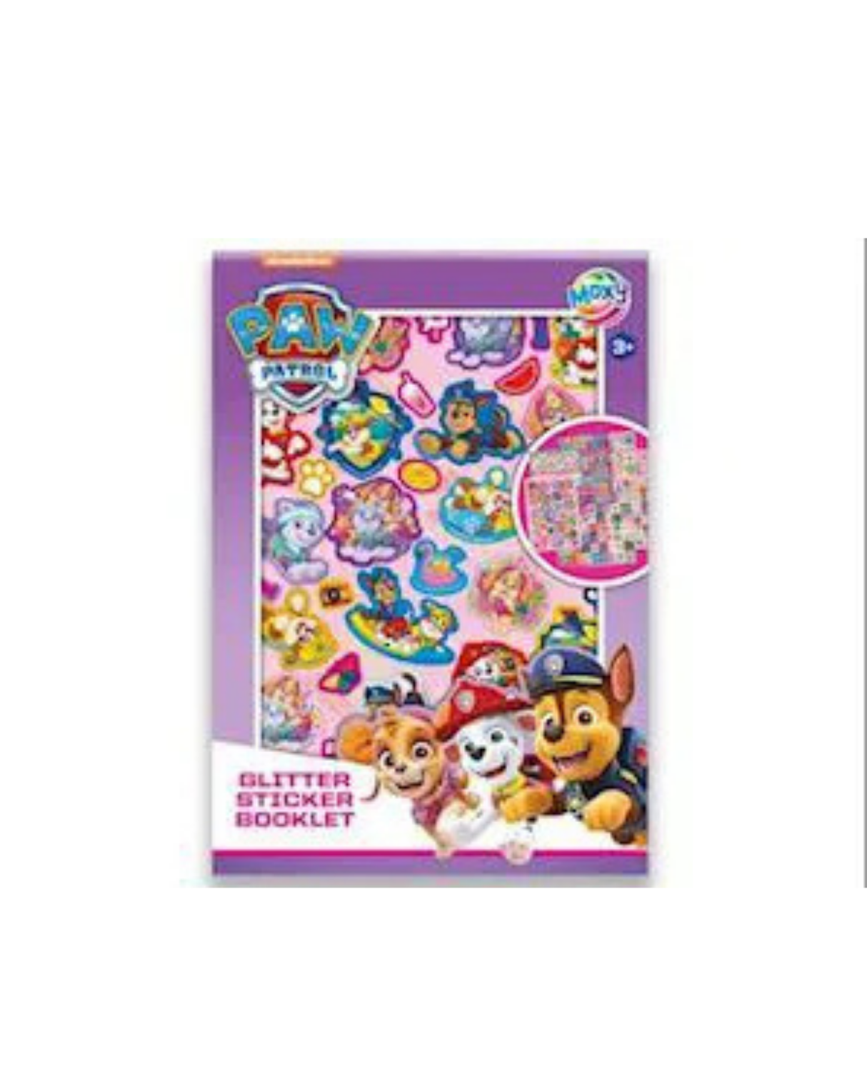 PAW PATROL Glitter Sticker Book A5