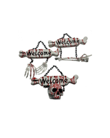 Skelet skilt - Halloween