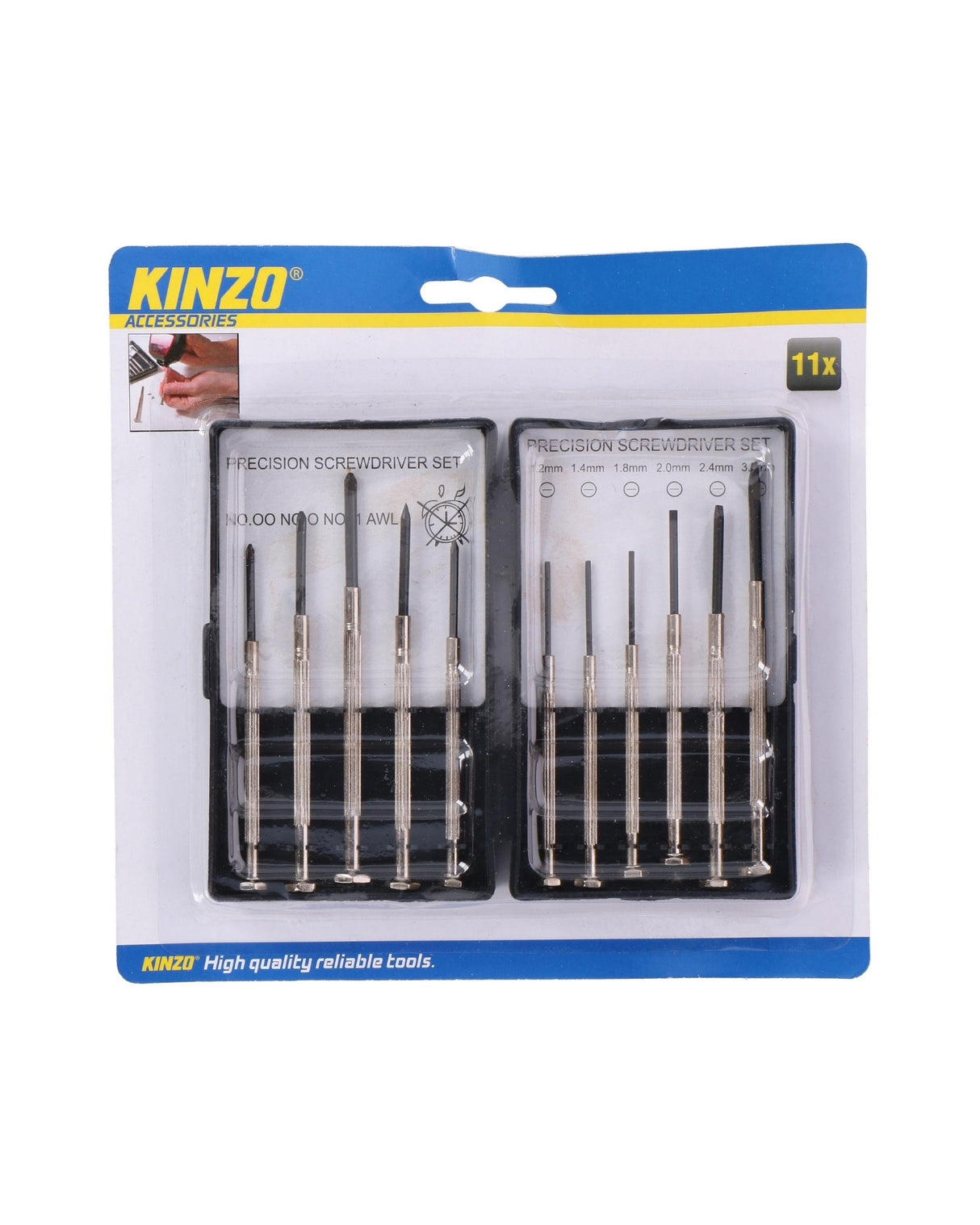 Urmager skruetrækkersæt - fra KINZO