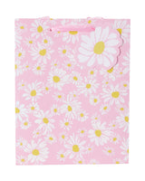 Lille gavepose med blomsterdesign – 23 x 18 x 10 cm