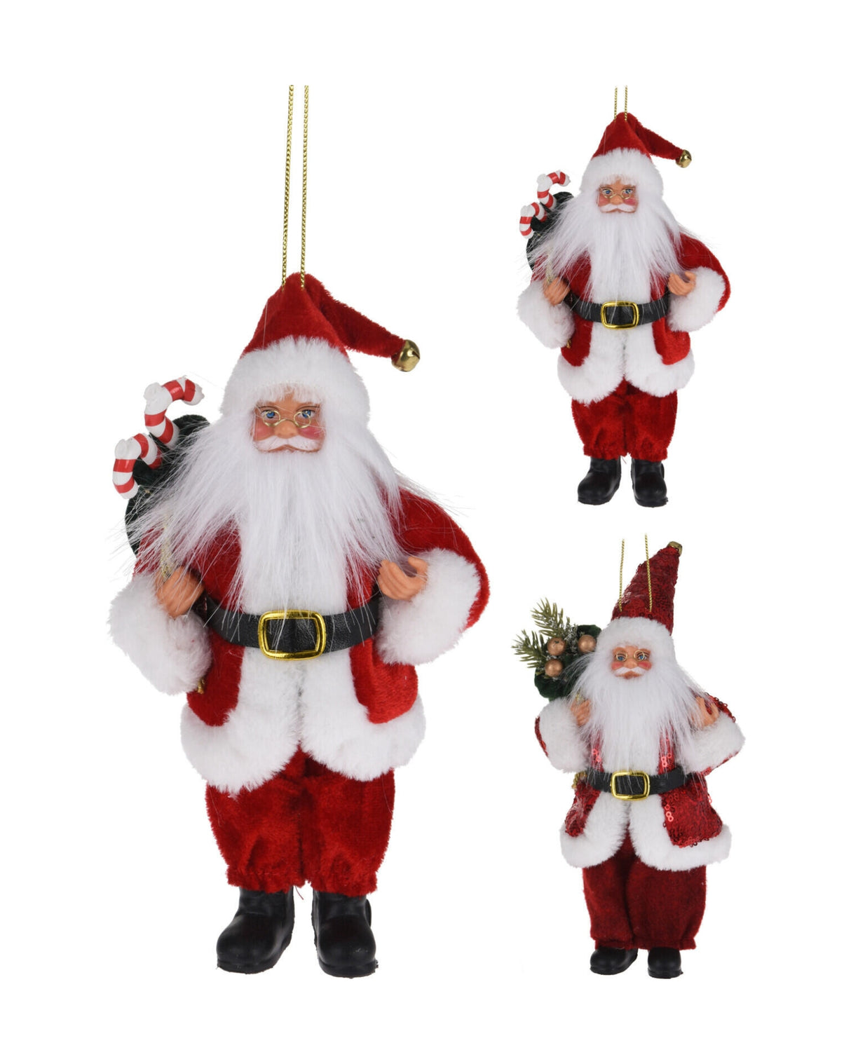 Julemand hængende 20cm 1stk