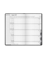 Basis Månedskalender Sort Pp-Plast 2027