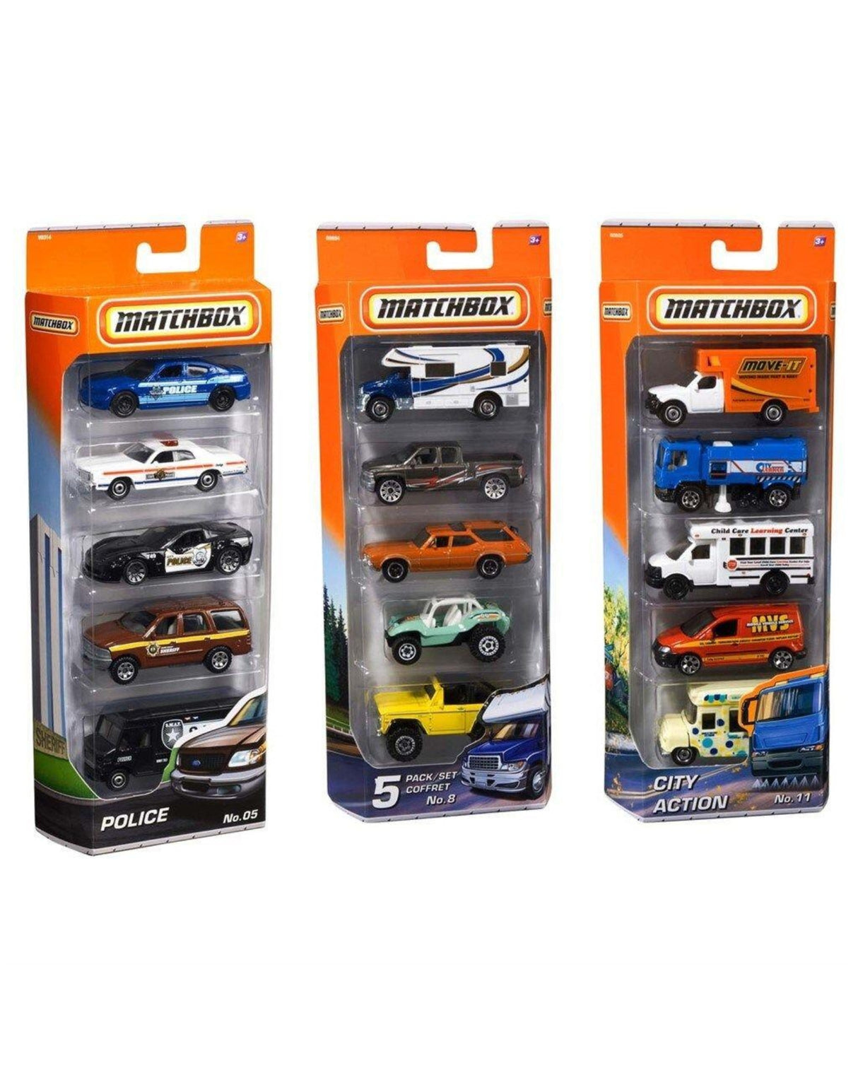 MATCHBOX 5-Pack 1:64