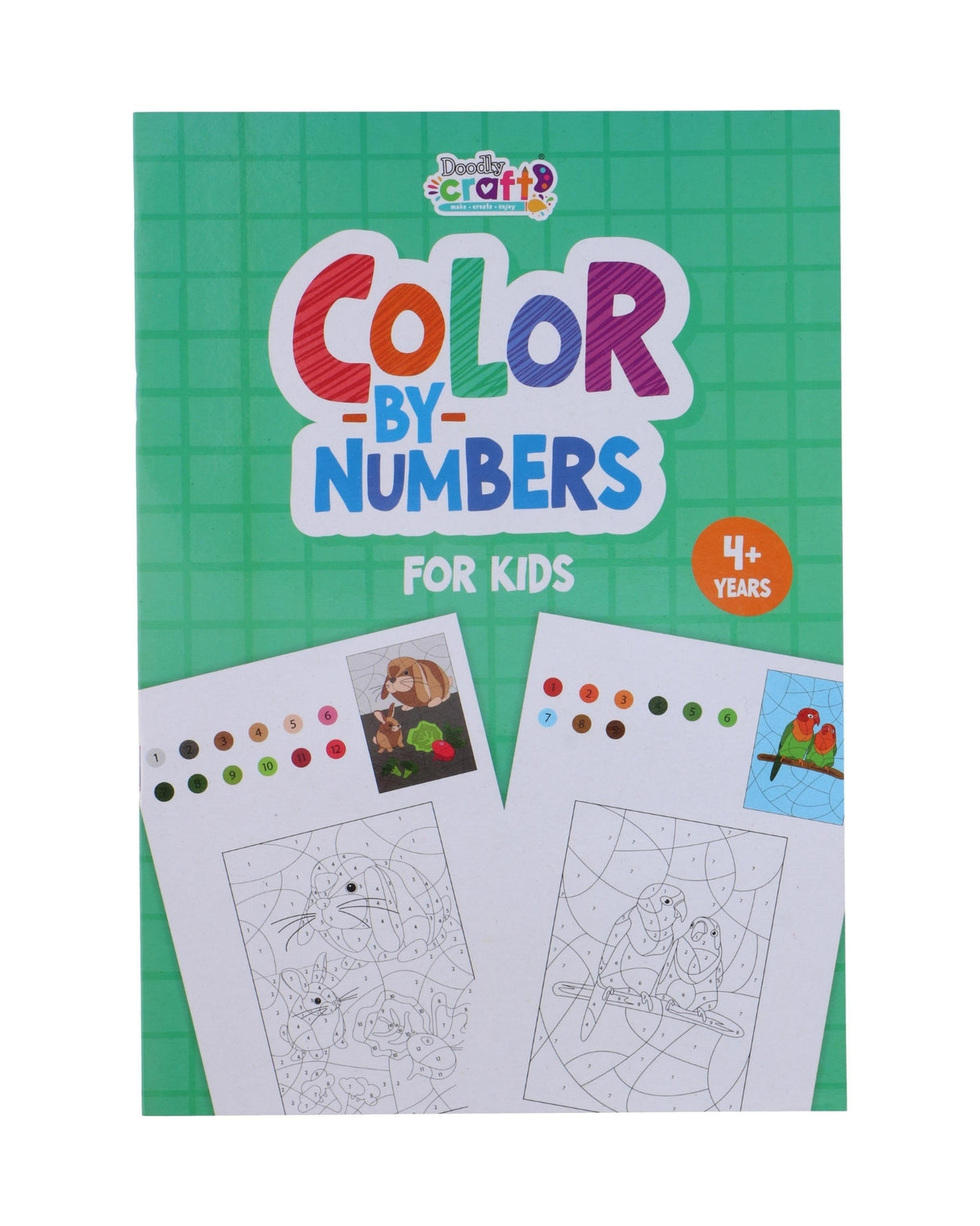 Malebog paint by numbers 16 sider