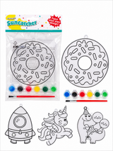 Sun Catcher Mal-selv Sæt – 4 Assorterede Motiver