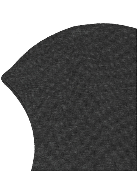 Grå - Dark Grey Melange - Mikk-Line - elefanthue - 9045NOOS