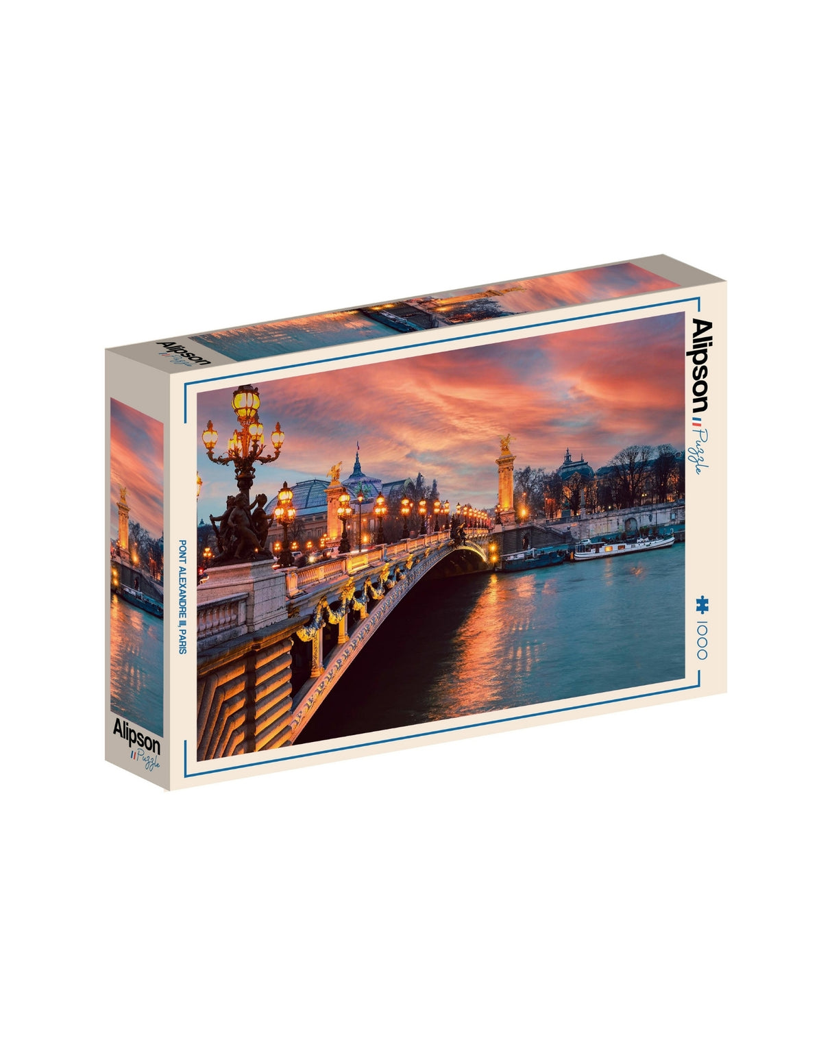 Puslespil med 1000 brikker - Pont Alexandre Iii, Paris