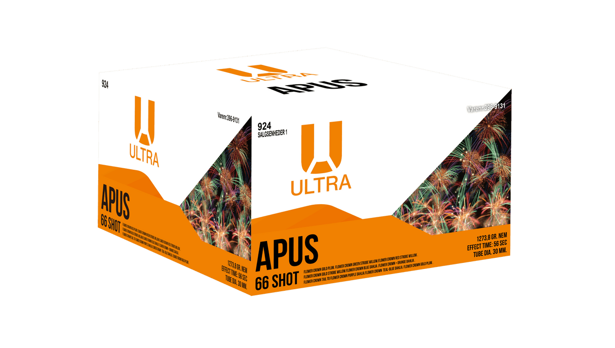 (924) Apus 66 skud / 30 mm - Ultra - Compound batteri