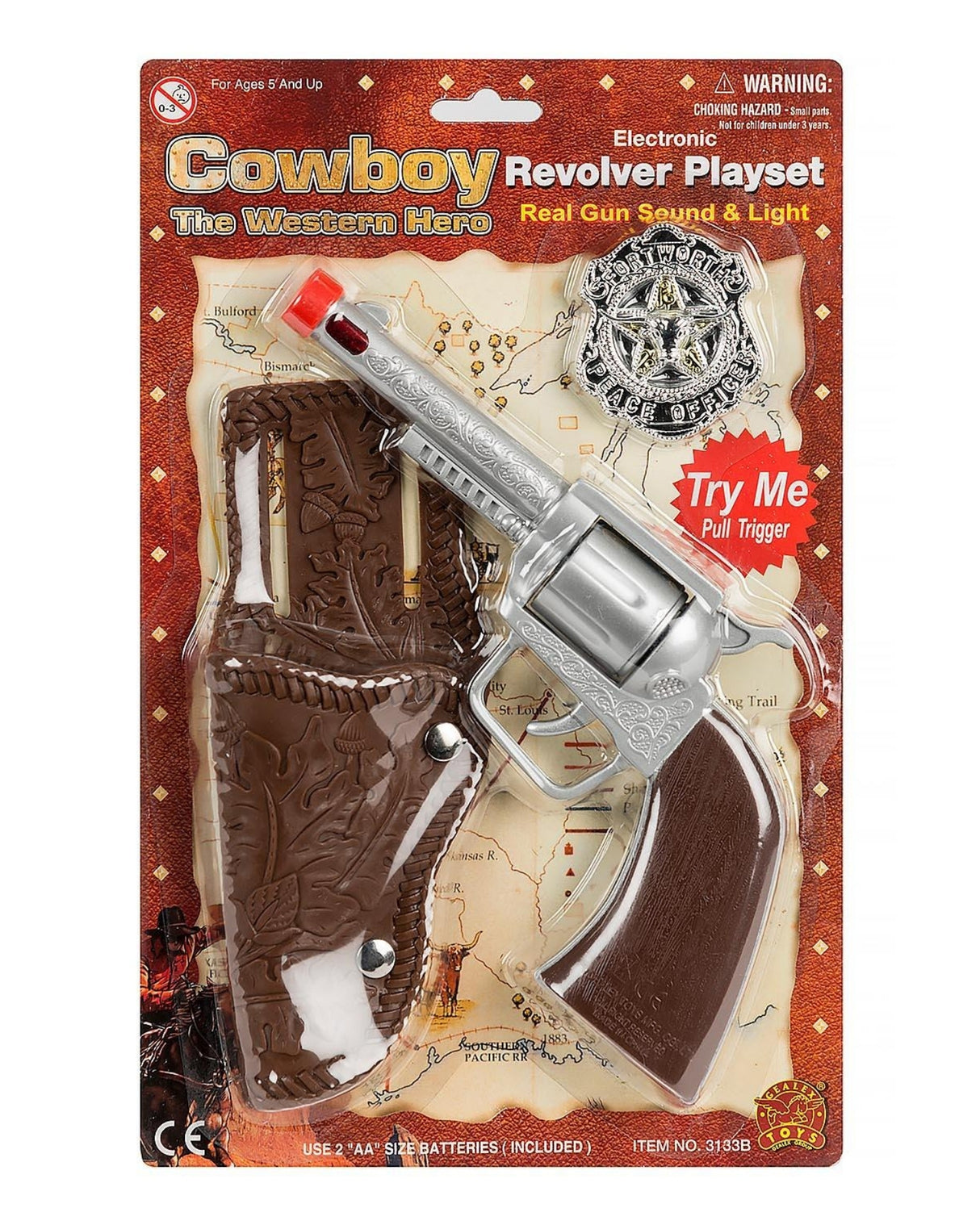 Cowboy legesæt med lyd