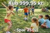 Aktivitets pakke til Græsset 999,95 kr