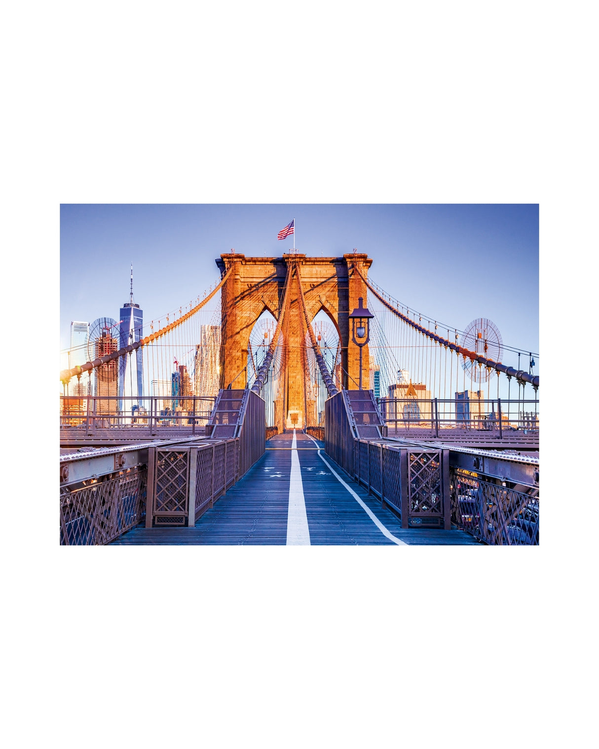 Puslespil med 1000 brikker - Brooklyn, New York