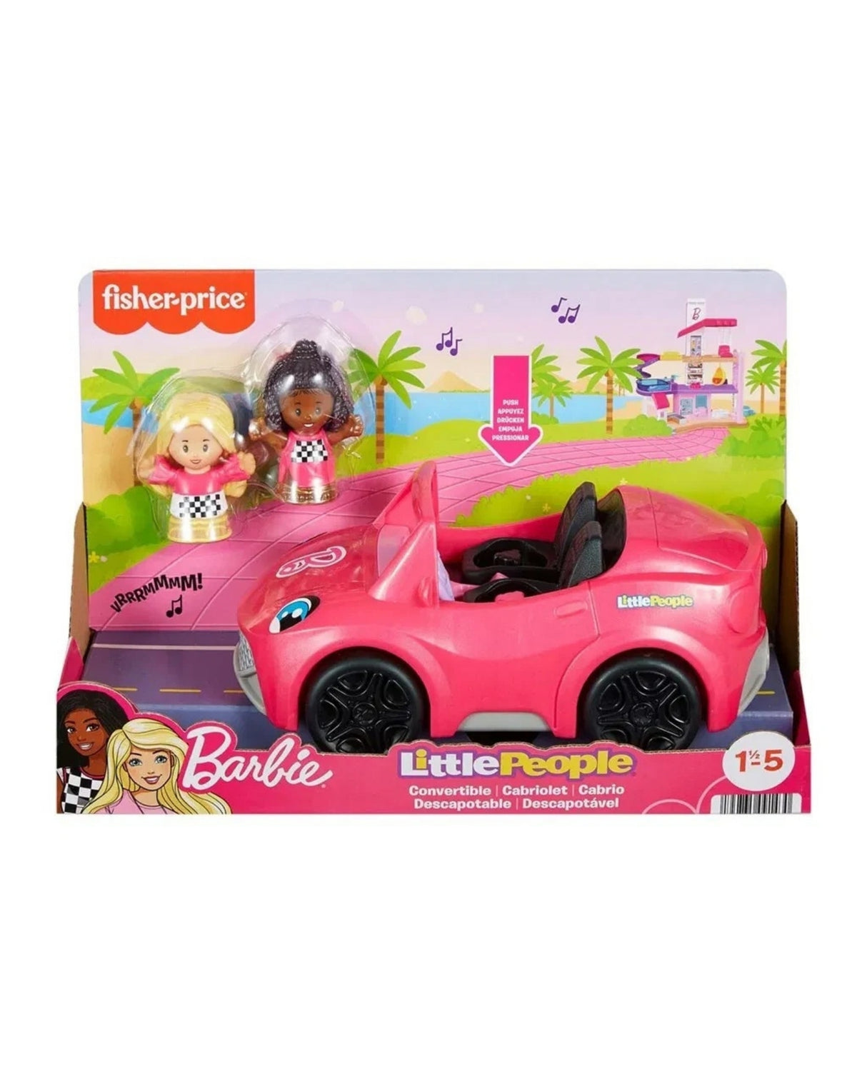 Fisher Price LP Barbie Convertible