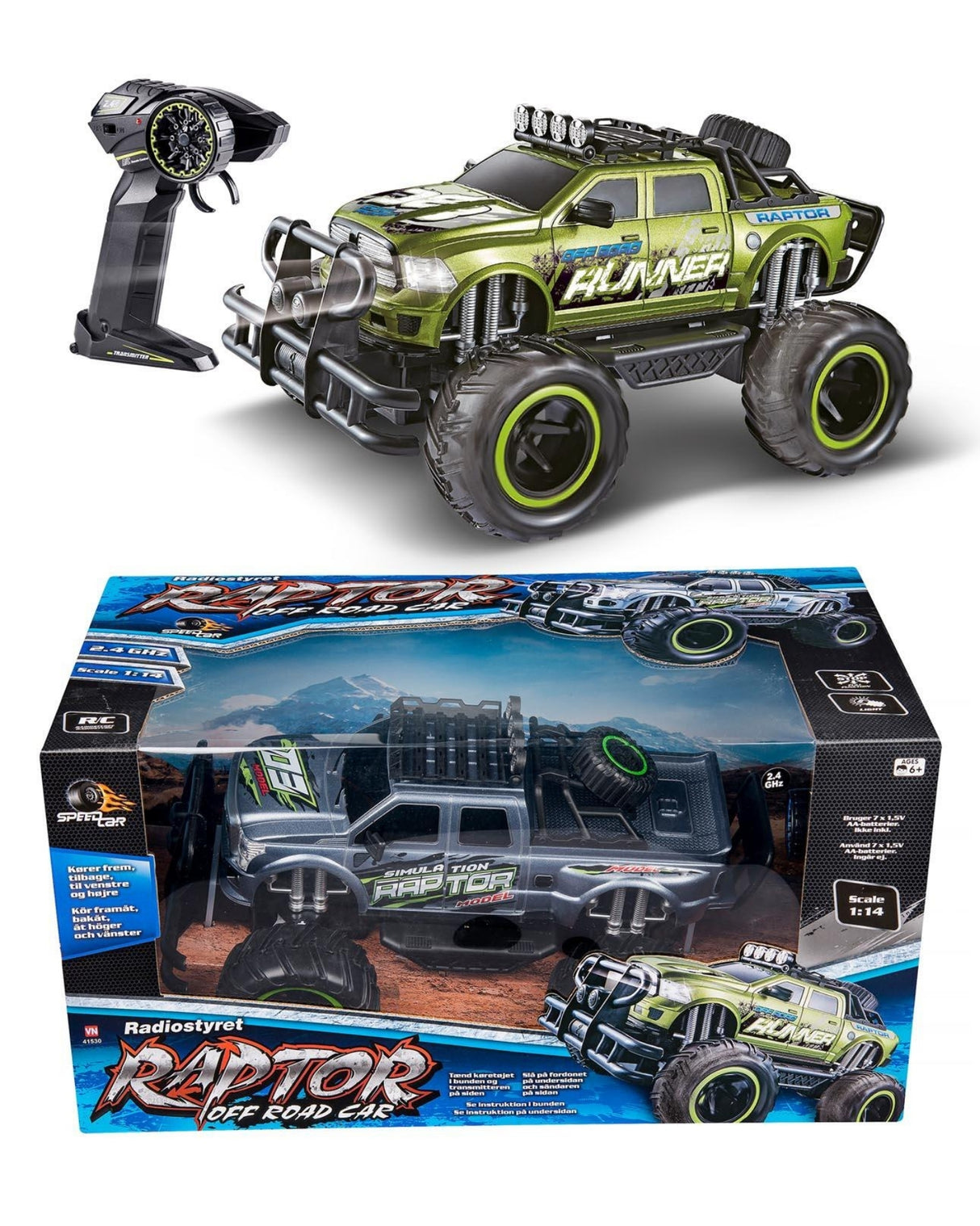 Offroad Raptor 1:14 R/C