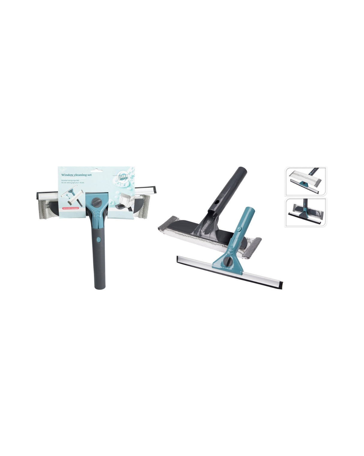 Vinduesskraber med mikrofiber svamp – 46 cm