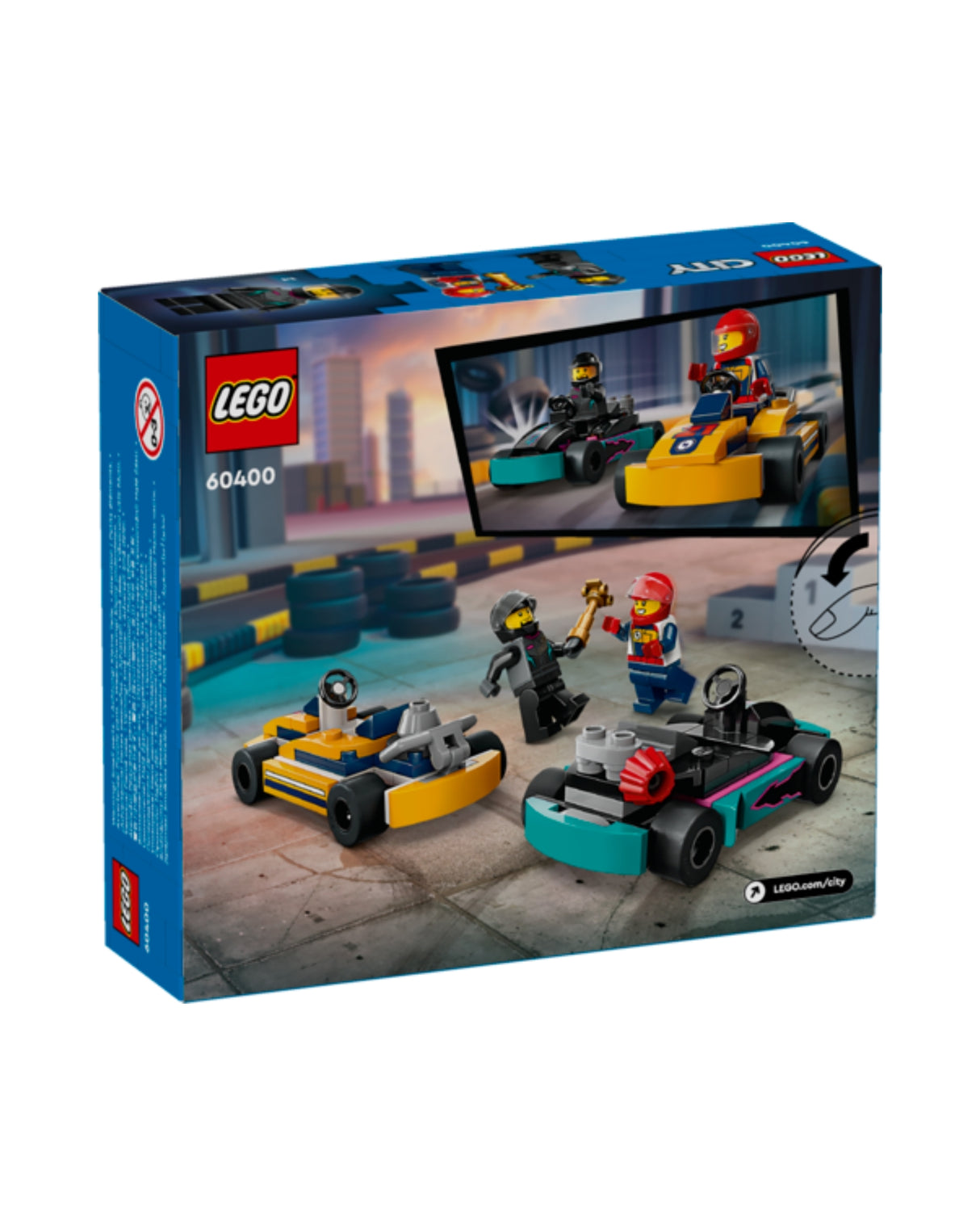 LEGO 60400 Gokarts og racerkørere - LEGO City