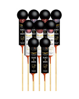 (Nr.155) Kugleraketter 9 stk 1,5"