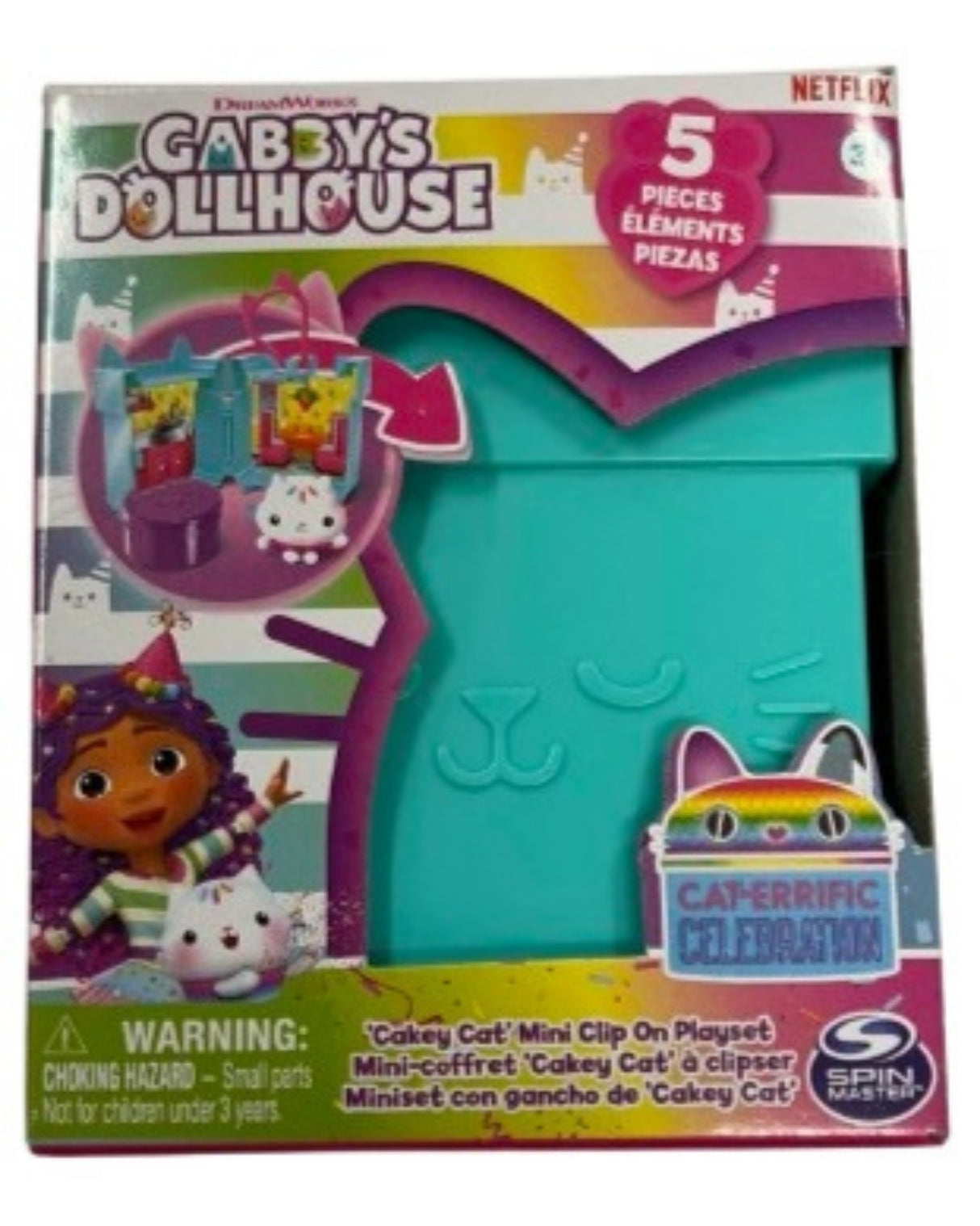 Gabby's Dollhouse Mini Clip on Playset