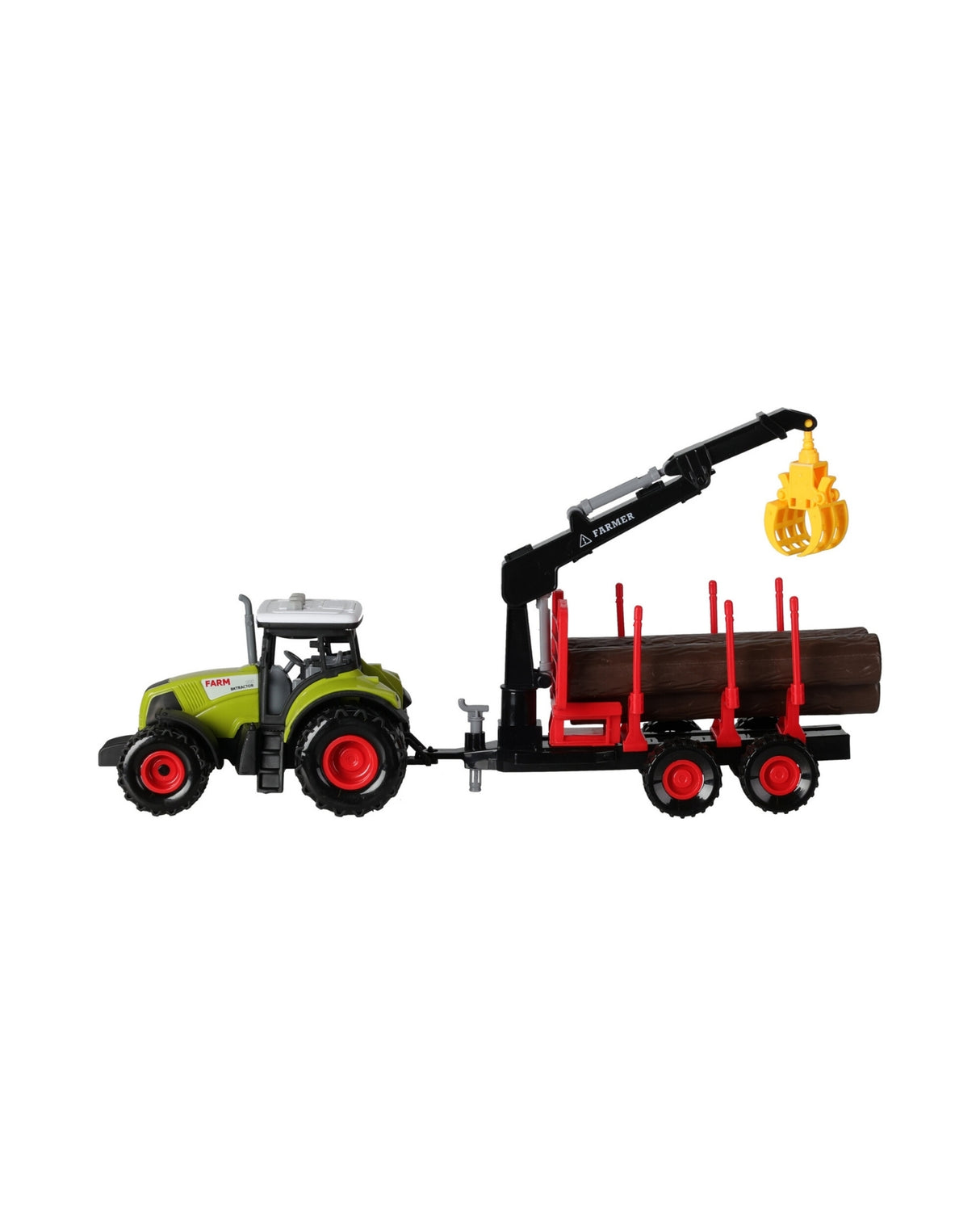 Traktor med anhænger