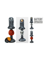 Halloween LED-lys med græskar eller kranium