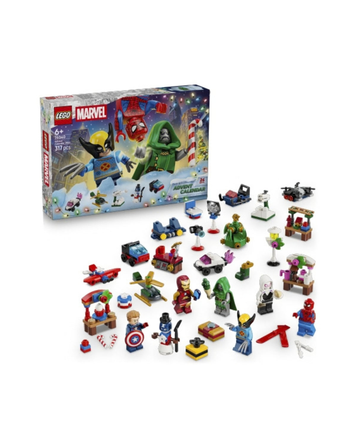 LEGO 76340 Julekalender 2026 - LEGO Marvel 76340