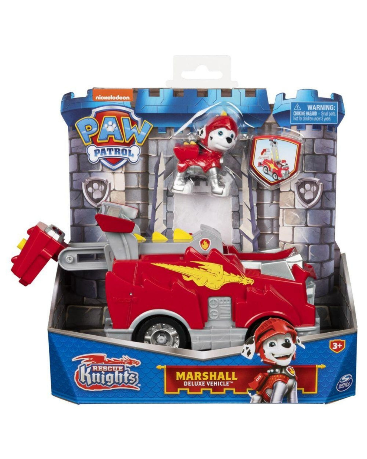 Paw Patrol Knights Themed Vehicles - Marshall
