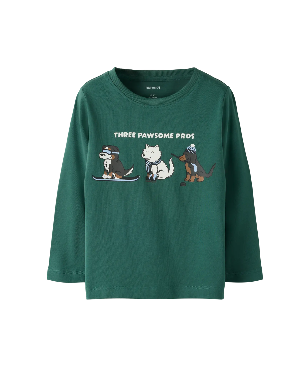 Name it Bistro Green Ice Dogs T-Shirt - 13224978